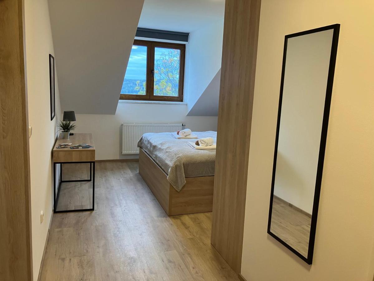 Apartman Nahore Vacov Buitenkant foto